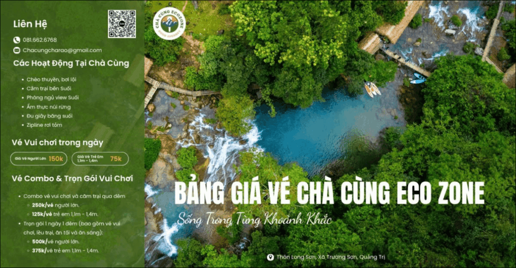 Giá Vé Tham Quan Suối Chà Cùng Mới Nhất