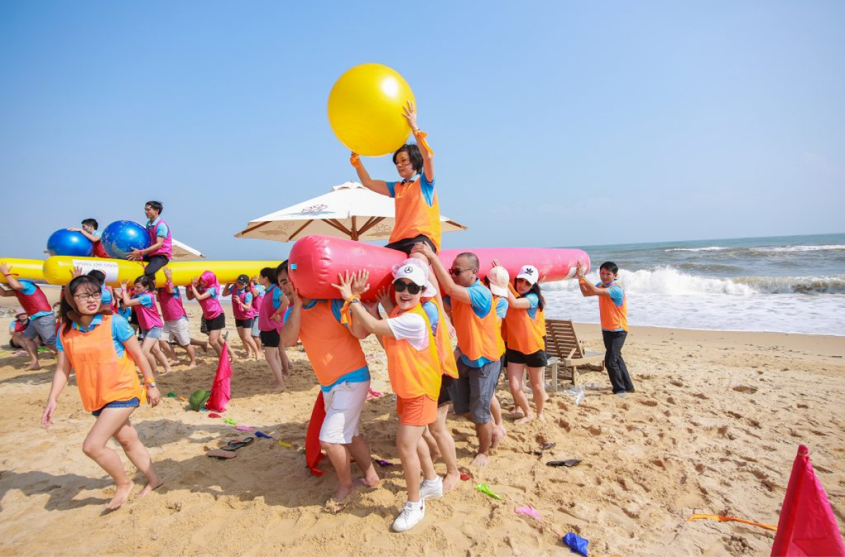 Bãi biển Nhật Lệ – địa điểm tổ chức Team Building tại Quảng Bình