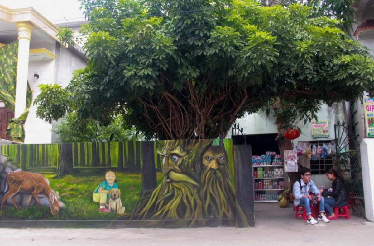 Khám phá làng bích họa Cảnh Dương