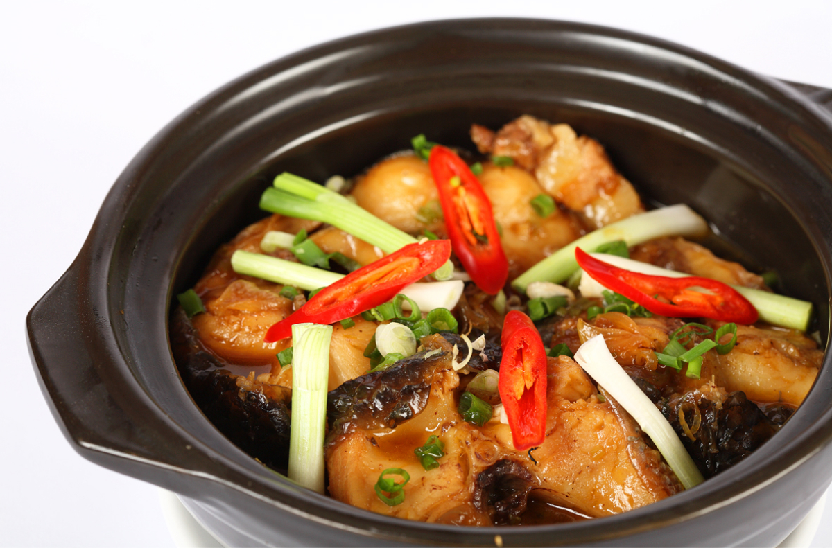Cá trắm kho sông Son