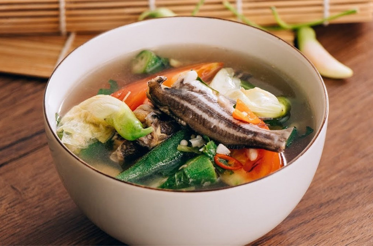 Canh chua cá bống sông Son