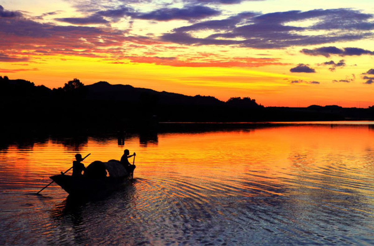 Dòng sông trong tim người dân quê
