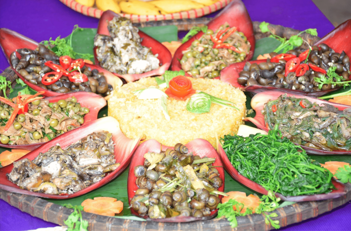 Đặc sản Minh Hóa chắc chắn phải thử một lần 1 Ốc khe Minh Hóa – Hương vị suối nguồn mát lành