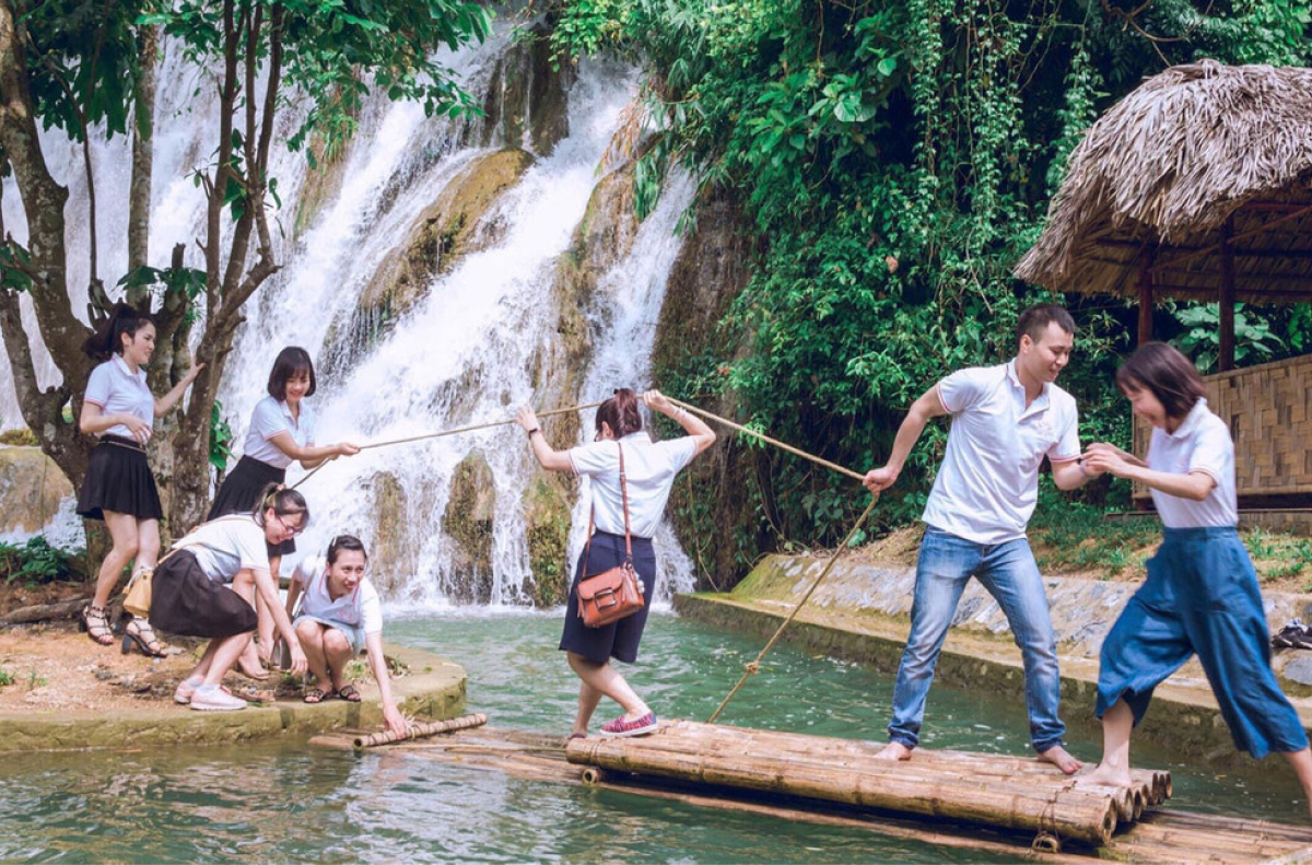 Thác Mơ Minh Hóa — Nàng tiên của vùng đại ngàn sơn cước 7 Khung cảnh lý tưởng cho những chuyến dã ngoại