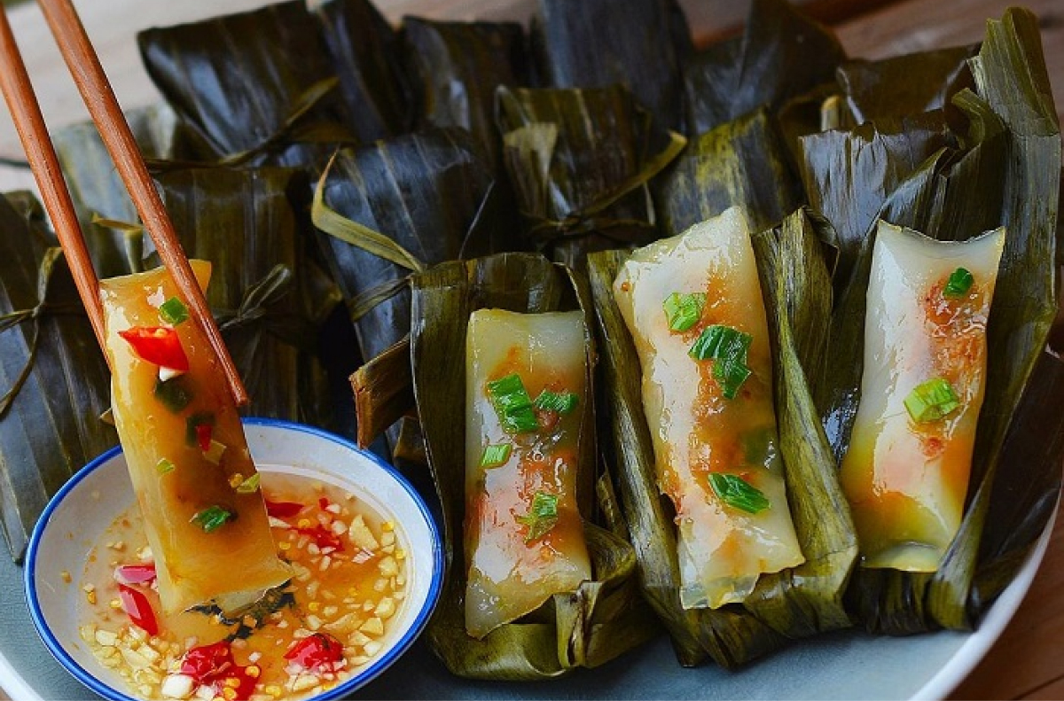 Quán bánh lọc chợ Đồng Hới