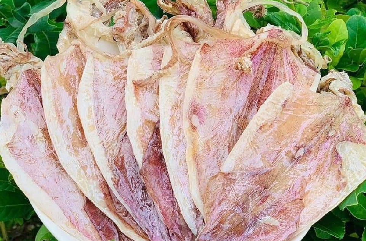 Mực khô Quảng Bình