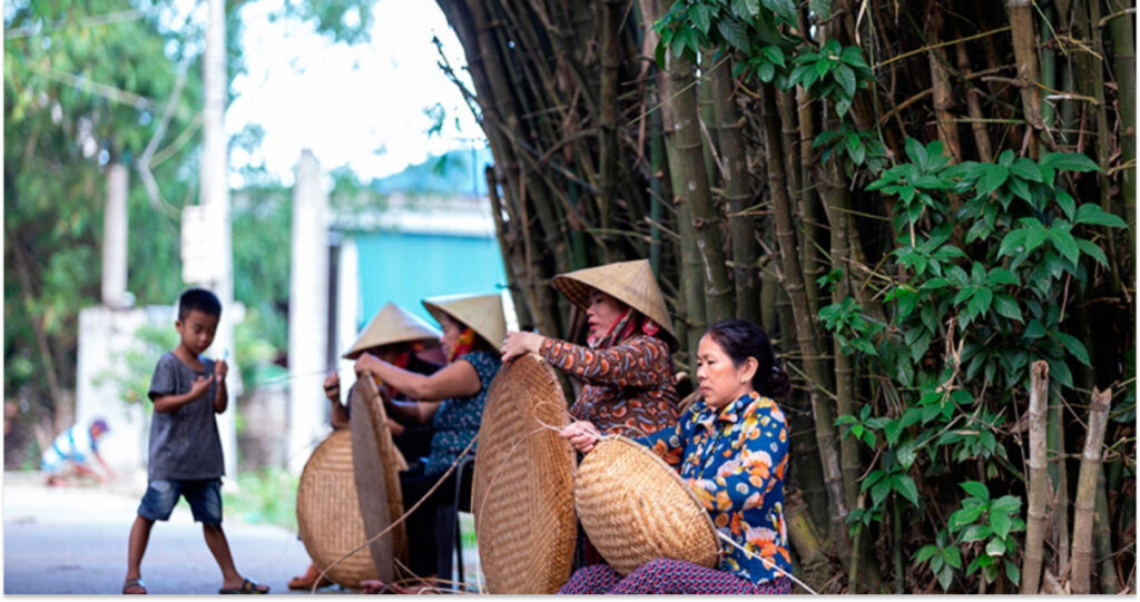 Làng Nghề Đan Lát Mây Tre Thọ Đơn