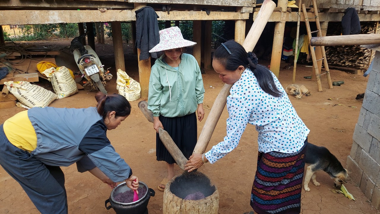 Quy trình chế biến Bánh Chì