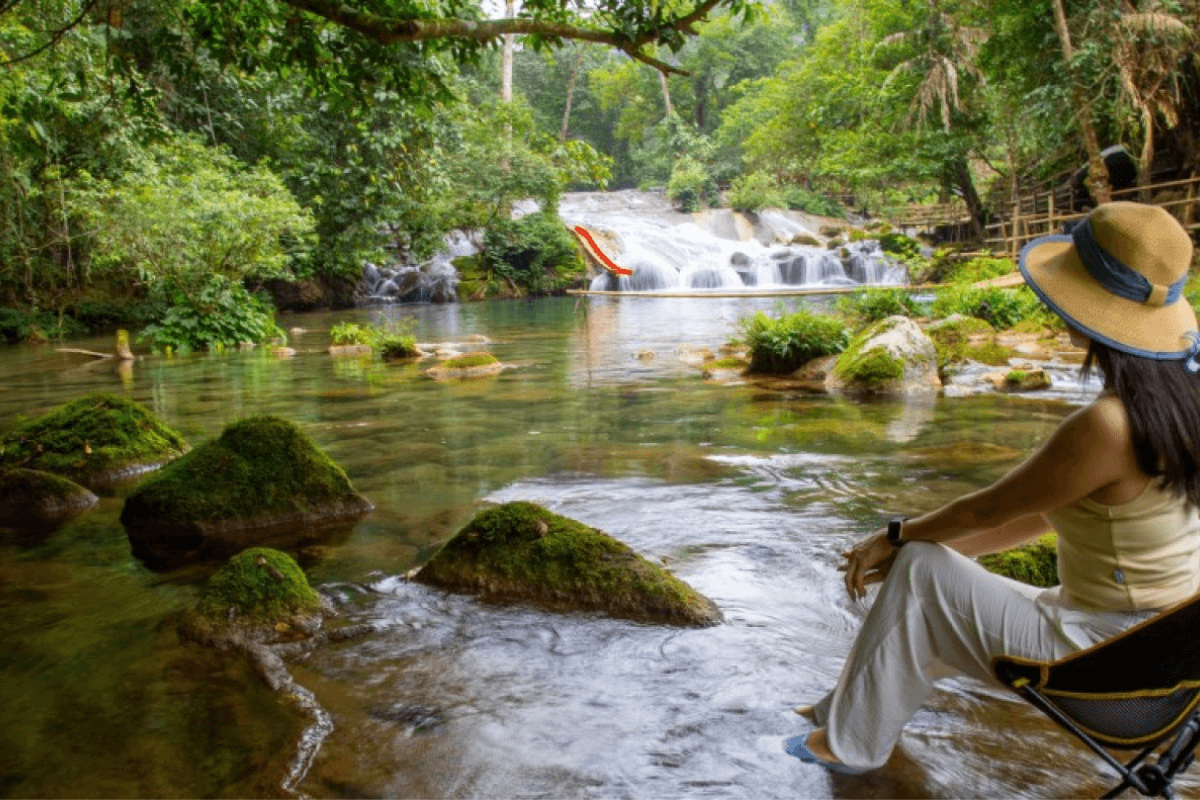 Kinh nghiệm camping bên suối Chà Cùng