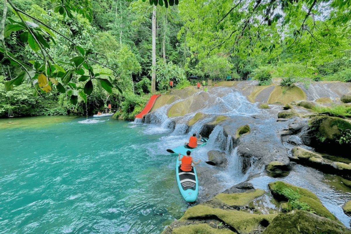 Có nên phụ thuộc wifi khi đi suối Chà Cùng không?