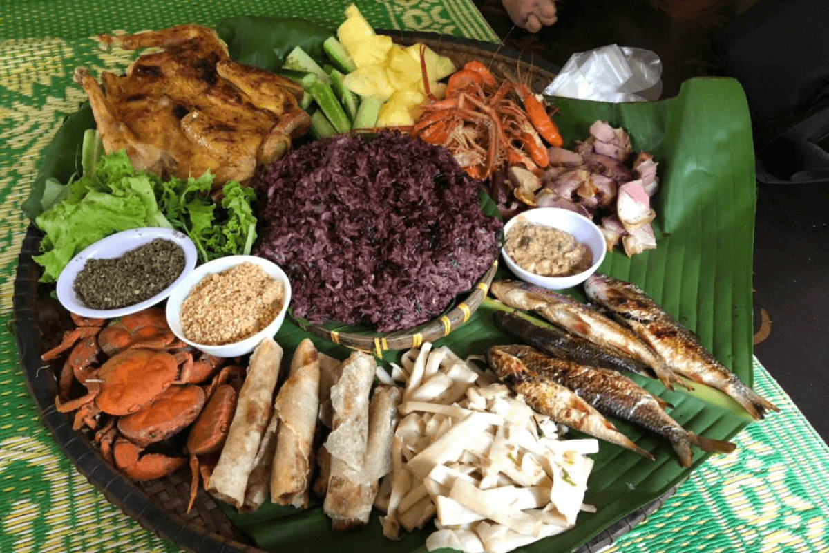 Giá combo mẹt ăn tại Chà Cùng Ecozone (chi tiết theo nhóm)