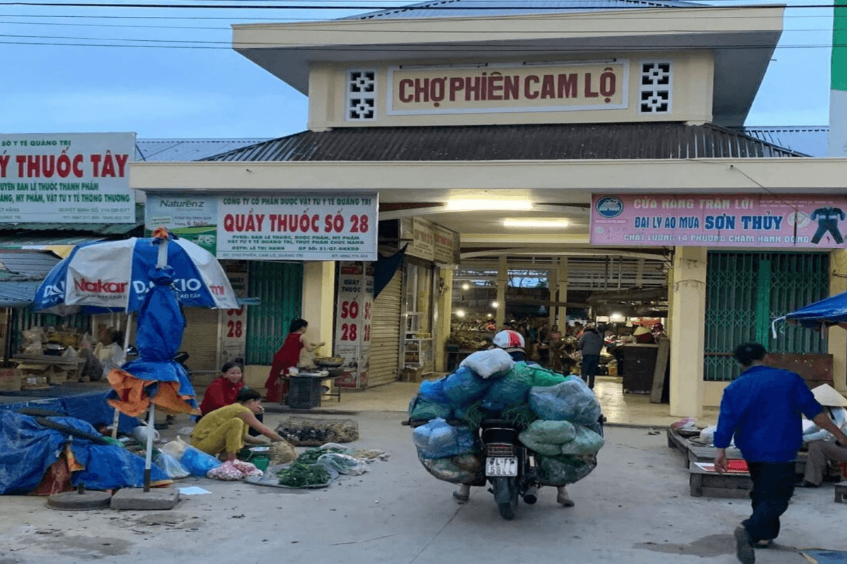Chợ phiên Cam Lộ ở đâu? Họp khi nào?