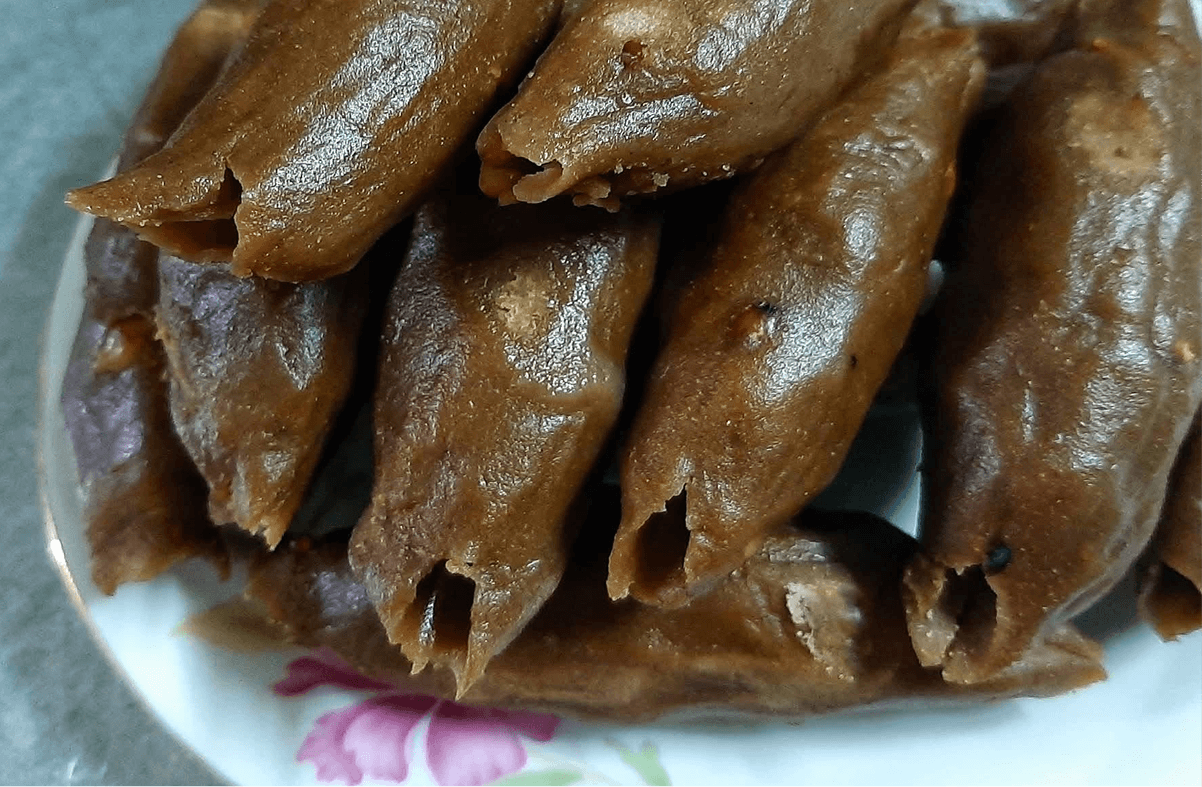 Nguyên liệu dân dã tạo nên hương vị đặc trưng của bánh tu huýt Quảng Trị