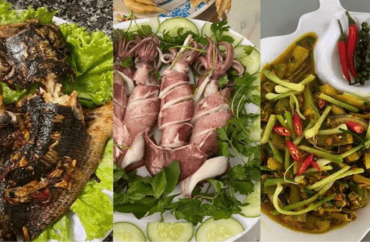 Thưởng thức đặc sản đồng quê tươi ngon giữa không gian Trằm Trà Lộc